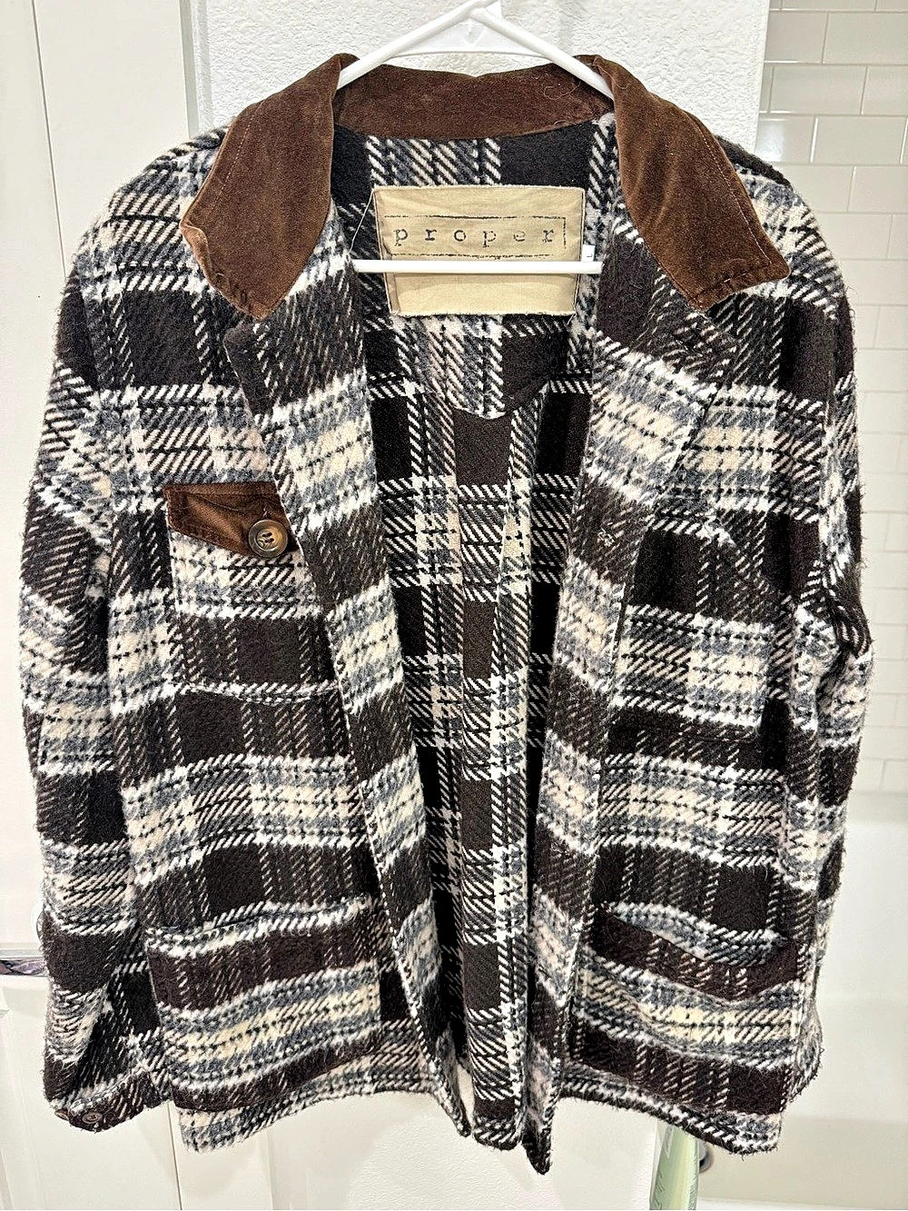 Project Plaid Wool Jacket